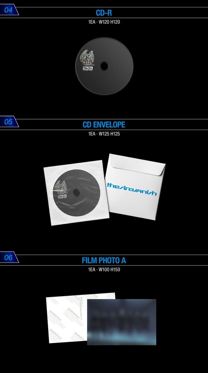 ENHYPEN [THE SIN:VANISH] 7th Mini Album/CD+Tabloid+Book+2 Photo+3