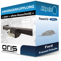 für Ford Transit Pritsche 06.2024-Jetzt Oris AnhäNgerkupplung Starr Neu