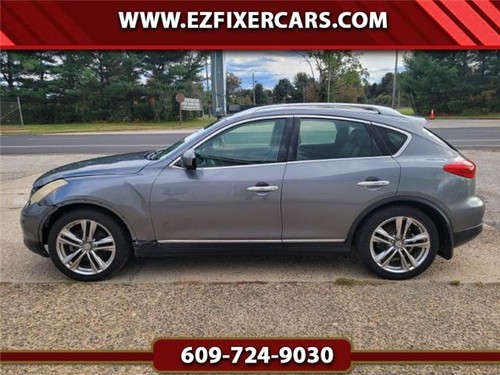 2011 INFINITI EX35 AWD Salvage Rebuildable Repairable Damaged
