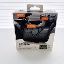 SUNITEC BC980SA Bluetooth Handsfree Car Kit  Desktop Speakerphone New Open Box