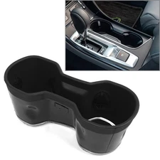 Center Console Water Cup Holder Partition Insert For Subaru Ascent 2019-2022