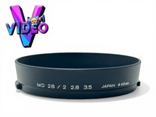 Near MINT MINOLTA Lens Hood for MD 28mm F2, 28mm F2.8, MD 28mm F3.5 49mm JAPAN