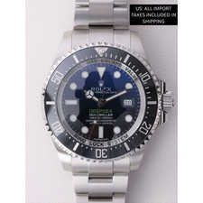 Rolex Deepsea 116660 D-Blue James Cameron 44mm Steel Full Set