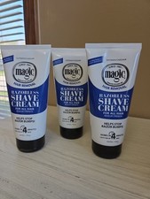 BL Magic Razorless Cream Shave Regular Strength 6 oz - THREE PACK