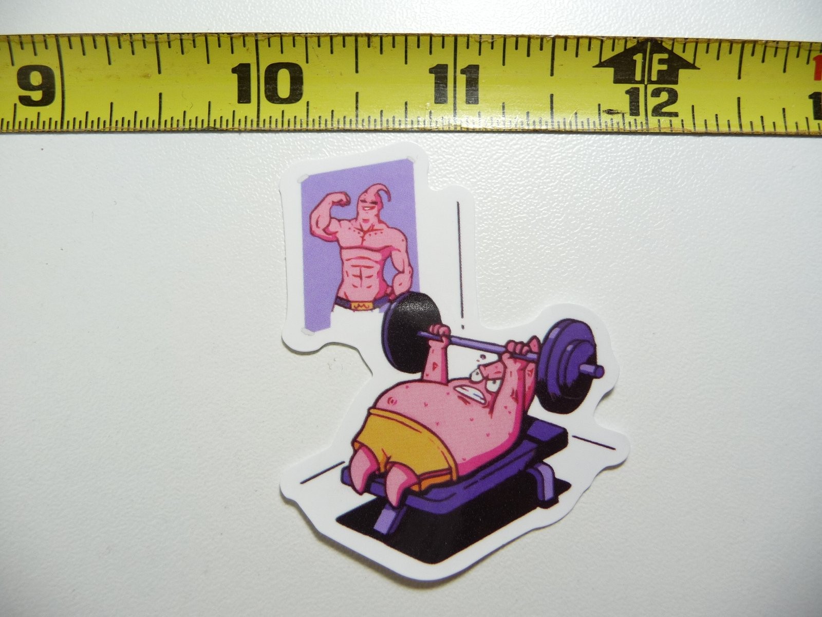 Patrick Weightlifting Fitness Decal Sticker for Gym Motivation