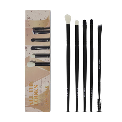 Morphe 5 teiliges Make-up Set Lidschatten Falten Blender Geschenkset - Vegan