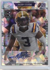 2021 Leaf Pro Set Metal 1989 Silver Crystals /10 JaCoby Stevens Auto 1n4j