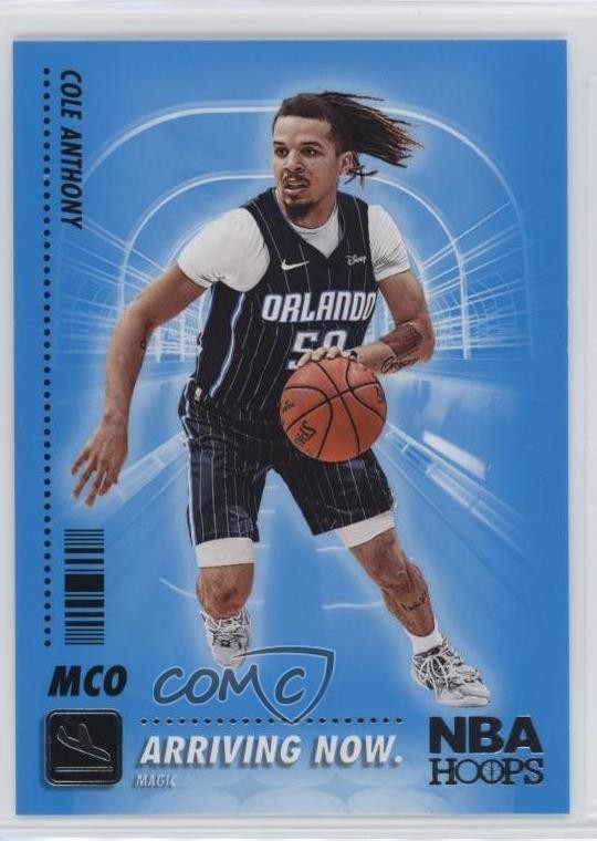 2020-21 Panini NBA Hoops Arriving Now Cole Anthony #SS-21 fm0