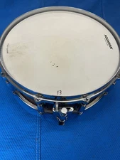 5  x 14 Custom made snare drum. Padouk and Maple, 10 lugs, die cast rims