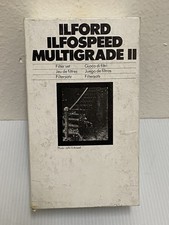 Ilford Ilfospeed  Multigrade II Set of 10 Filters CIB EUC