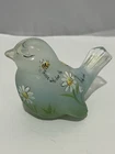Fenton Hand Painted Signed Glass Bird "Those Who Love The Lord Shine As The Sun"