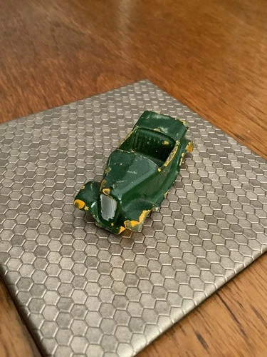 VINTAGE  DINKY  AUSTIN 7 OPEN TOURER IN YELLOW