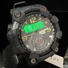 Activa X Invicta BlackOps Digital Men s Watch 56mm Black ACW1637-001 NEW