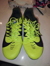 Nike Zoom Rival Sprint Volt Yellow Track  Field Spikes shoes Mens size 11