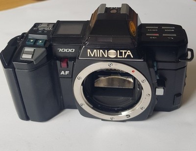 Minolta  AF 7000 AF SLR 35mm SLR analog Body. Verkauf als Ersatzteillager