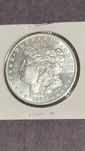 1878-S Morgan Silver Dollar - Choice BU - PL Obverse - First Year Of Issue