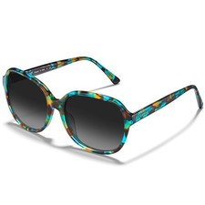 CARFIA Acetate Oversized Square Polarized Sunglasses for Women UV Protection ...