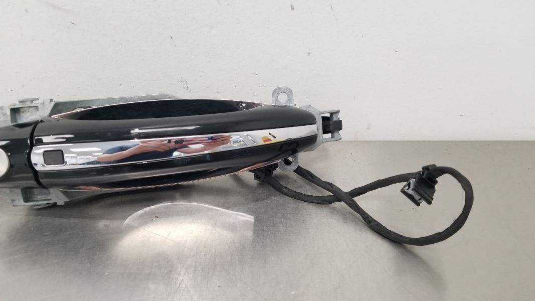 2010 BENTLEY CONTINENTAL GT EXTERIOR DOOR HANDLE FRONT LEFT DRIVER BLACK CHROME