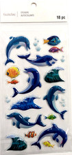 Dolphins Dolphin Mammal Animal Ocean Sea Fish Recollections Puffy Stickers