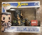 Funko Pop Marvel Collector Corps Lot - 26 Wolverine's Motorcycle - X-Men