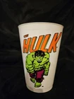 Marvel Comics Hulk 7-Eleven 1975 Vintage Plastic Cup Decorated Comic Book Heroes