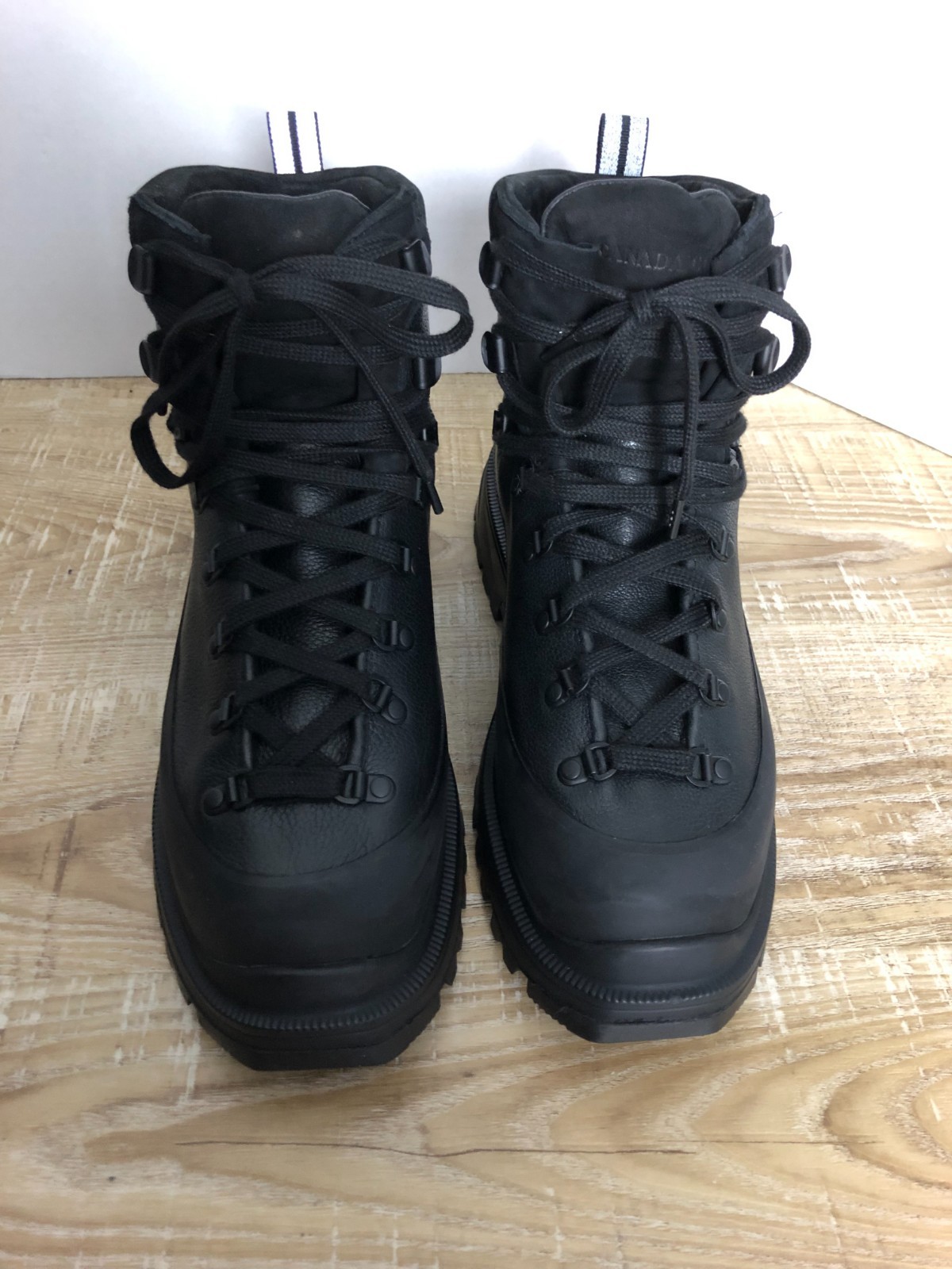 New Canada Goose Journey Boots Men's Size 11 Black W/ Collectors Hard Case 7778M thumbnail 2