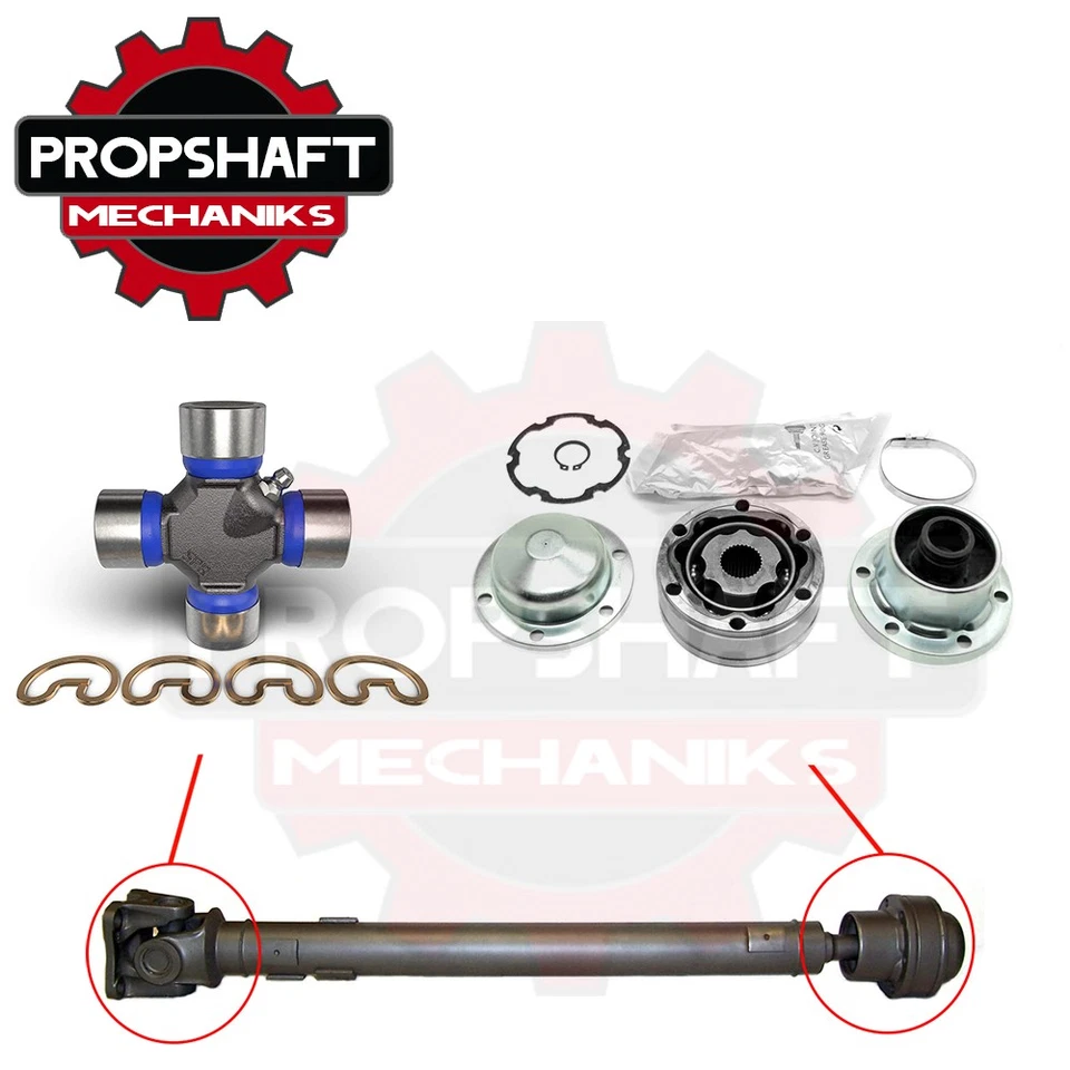 Junta CV del eje de transmisión delantero + junta en U Spicer 5-153X para Jeep Liberty KK 2008-2015 Foto 2 de 2