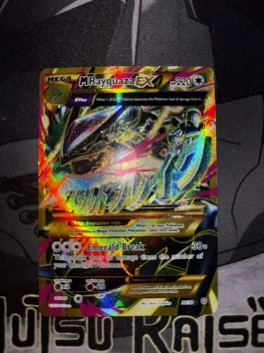 Pokémon TCG M Rayquaza EX Full Art Ultra Rare Ancient Origins Card 98/98