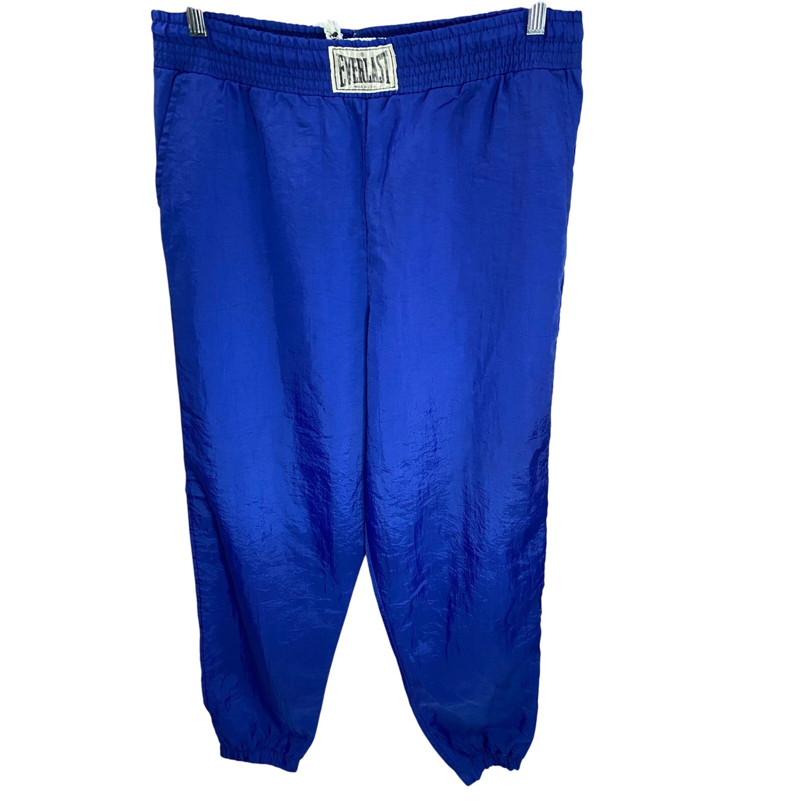 Everlast Blue Athletic Pants Mens Size Large Made in USA