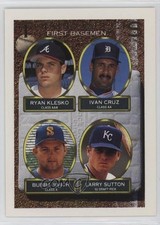 1993 Topps Top Prospects Gold Ryan Klesko Ivan Cruz Bubba Smith Larry Sutton ex0