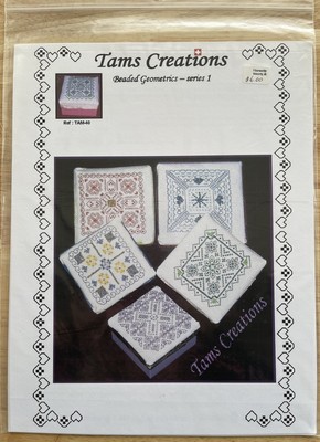 Tams Creations BEADED GEOMETRICS SERIES 1 Counted Cross Stitch Design Pattern