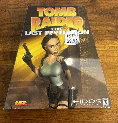 Tomb Raider The Last Revelation • Trapezoid Big Box • PC • 1999