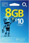 O2 8gb big data 02 PAY AS YOU GO STANDARD & MICRO NANO SIM CARD.