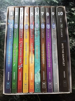 The 39 Clues Complete 10 Book Paperback Set With 18 Clue