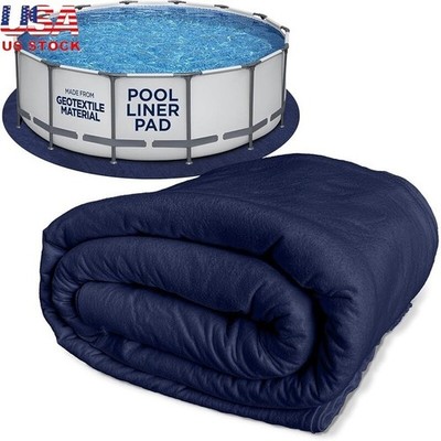 18ft Above Ground Pool Liner Pad Geotextile Under Padding Puncture Protection US