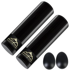 Stainless Steel Cylinder Shaker Percussion Instrument 2pcs Rhythm Latin Percu...