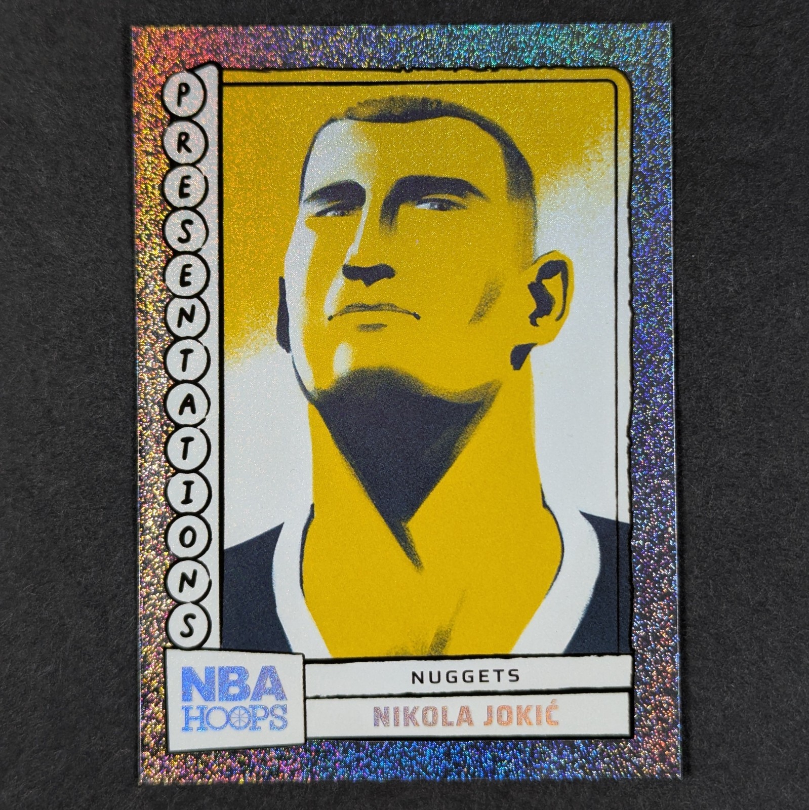 Nikola Jokic 2024-25 NBA Hoops Presentations #8 Case Hit SSP