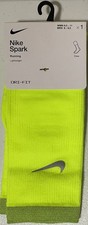 Nike Spark Lightweight Green Crew Running Soc...