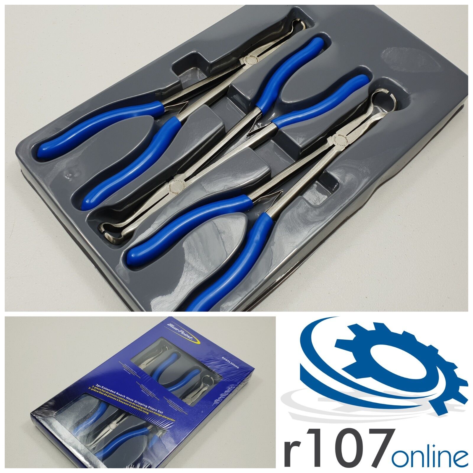 Mini Pliers Set for Jewelry Making (3-Piece)