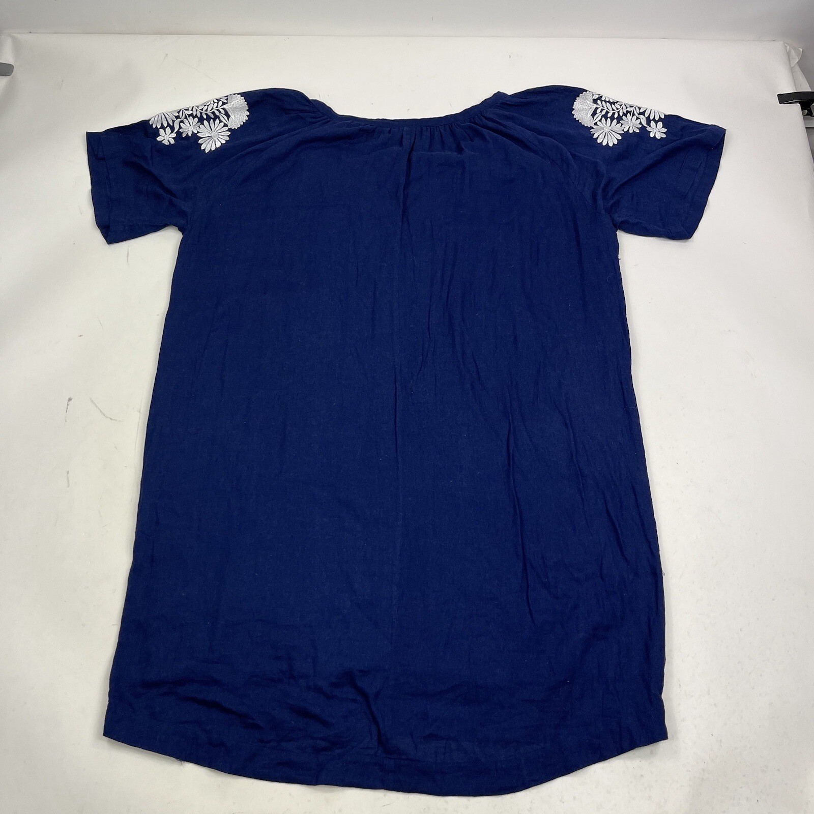 Roberta Roller Rabbit Blue Tunic Pullover Top Siz… - image 5