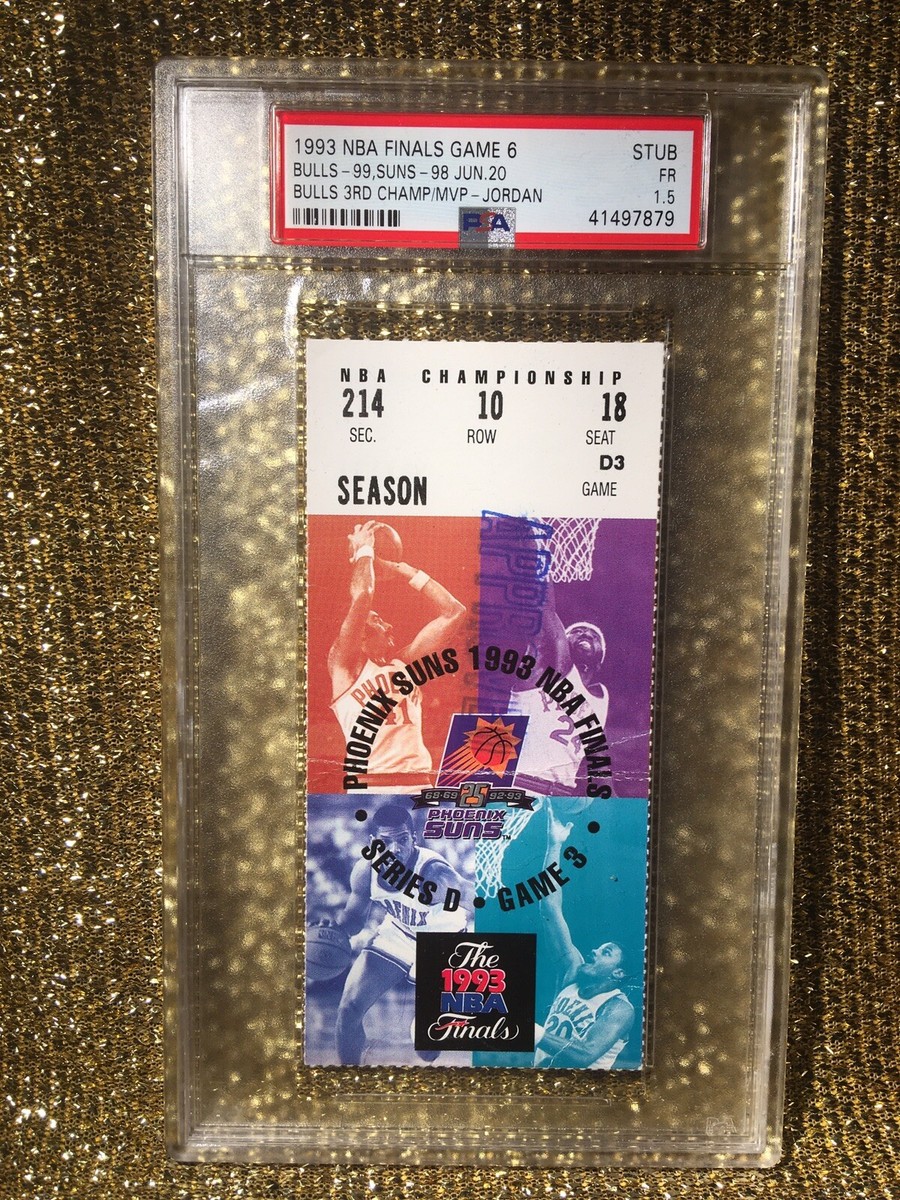 Vs Suns 1993 Nba Finals Mvp Michael Jordan Clinch 1993 NBA Finals