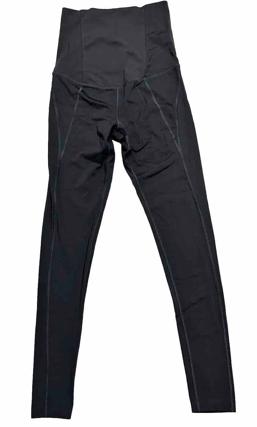 girlfriend-collective high rise compressive smoke leggings