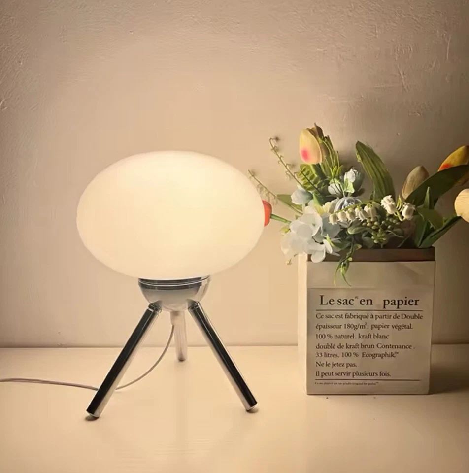 Modern Space Age 复古 20 世纪 60 年代口音台灯/LED/可调光/桌面/侧面/全新 — 第 4/4 张图片