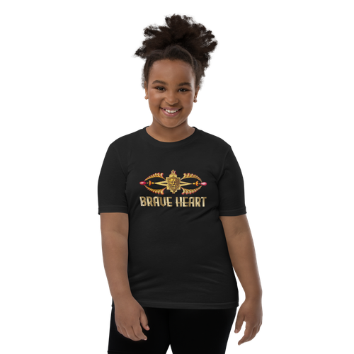 Brave Heart Youth Short Sleeve T-Shirt - Picture 2 of 18