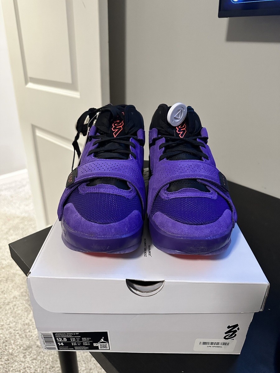 Size 12.5 - Jordan Zion 2 PF Purple | eBay