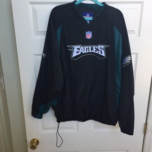 nfl pullover windbreaker