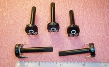 QTY (10) 10K Ohm 15mm CARBON TRIMMER POTENTIOMETERS 35mm SHAFT PT15XD-10K PIHER