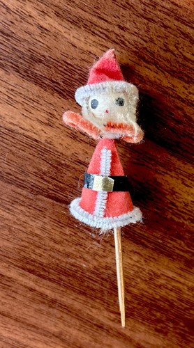 Vintage Christmas Knee Hugger Elf Japan Red Green White Lot Ornaments Misc - Picture 16 of 23
