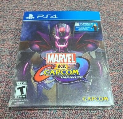 Marvel vs. Capcom Infinite Deluxe Edition Steel book PlayStation 4 (PS4)BrandNew