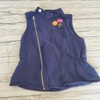 American Girl Kids Love to Layer Moto-Style Blue Vest Size L - Fits like 7/8 — photo 8